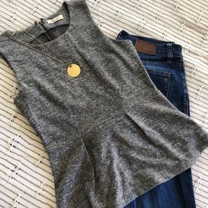 Madewell Peplum Top